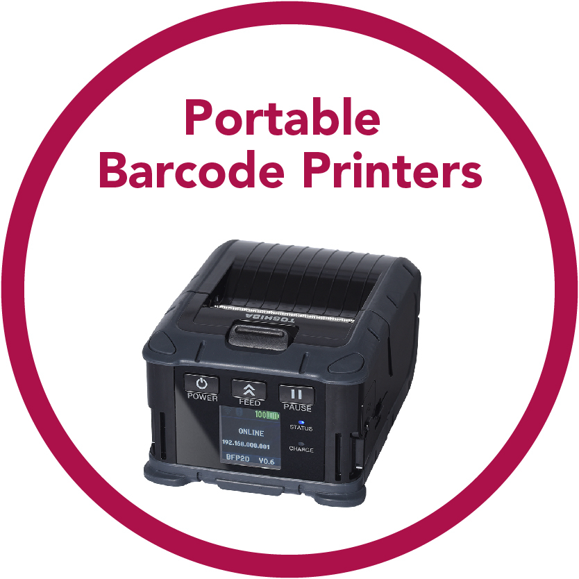 Toshiba Tec Portable Barcode Printers